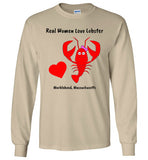 Real Women Love Lobster - Long Sleeve T-Shirt - by Gildan