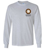 Don't Worry - Get Salty, Marblehead, Long Sleeve T-Shirt (FRONT LEFT & BACK PRINT) - Gildan