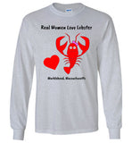 Real Women Love Lobster - Long Sleeve T-Shirt - by Gildan