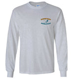 Devereux Beach, Marblehead v1 - Long Sleeve T-Shirt (FRONT LEFT & BACK PRINT) - Gildan