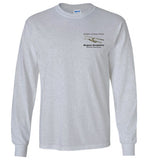 Birthplace of Marine Aviation - Marblehead - Long Sleeve T-Shirt (FRONT & BACK PRINT) - by Gildan