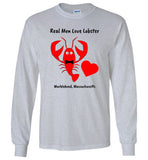 Real Men Love Lobster, Marblehead - Long Sleeve T-Shirt - by Gildan