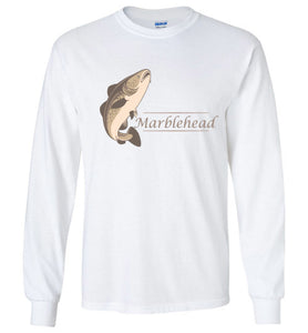 Marblehead Codfish Long Sleeve T-Shirt - by Gildan