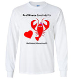 Real Women Love Lobster - Long Sleeve T-Shirt - by Gildan
