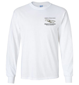 Birthplace of Marine Aviation - Marblehead - Long Sleeve T-Shirt (FRONT & BACK PRINT) - by Gildan