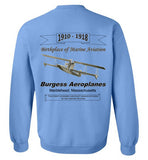 Birthplace of Marine Aviation, Marblehead - Sweatshirt (FRONT LEFT & BACK PRINT)