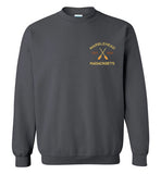 Marblehead, Est. 1629 with Oars - Sweatshirt (FRONT LEFT & BACK PRINT)