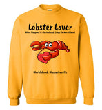 Lobster Lover- What Happens in Marblehead, Stays in Marblehead - Swearshirt