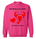 Real Women Love Lobster, Marblehead - Sweatshirt