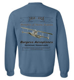 Birthplace of Marine Aviation, Marblehead - Sweatshirt (FRONT LEFT & BACK PRINT)