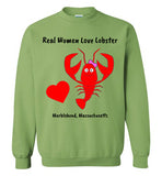 Real Women Love Lobster, Marblehead - Sweatshirt