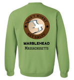 Don't Worry - Get Salty, Marblehead - Sweatshirt (FRONT LEFT & BACK PRINT)