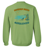 Devereux Beach, Marblehead v1 - Sweatshirt (FRONT LEFT & BACK PRINT)
