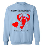 Real Women Love Lobster, Marblehead - Sweatshirt