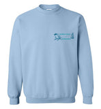 Devereux Beach, Marblehead v3 - Sweatshirt (FRONT LEFT & BACK PRINT)