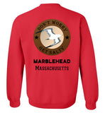 Don't Worry - Get Salty, Marblehead - Sweatshirt (FRONT LEFT & BACK PRINT)