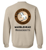 Don't Worry - Get Salty, Marblehead - Sweatshirt (FRONT LEFT & BACK PRINT)