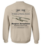 Birthplace of Marine Aviation, Marblehead - Sweatshirt (FRONT LEFT & BACK PRINT)