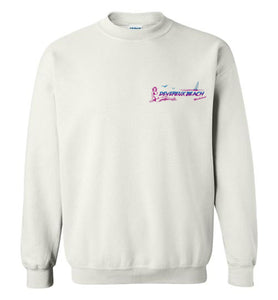 Devereux Beach, Marblehead v4 - Sweatshirt (FRONT LEFT & BACK PRINT)