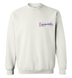 Devereux Beach, Marblehead v4 - Sweatshirt (FRONT LEFT & BACK PRINT)