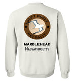 Don't Worry - Get Salty, Marblehead - Sweatshirt (FRONT LEFT & BACK PRINT)