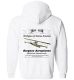 Birthplace of Marine Aviation - Zip Hoodie (FRONT LEFT AND BACK PRINT)