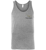 Birthplace of Marine Aviation - Marblehead - Unisex Tank Top (FRONT LEFT & BACK PRINT) - by Canvas