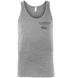 Constitution - Marblehead - Unisex Tank Top (FRONT LEFT & BACK PRINT) - by Canvas