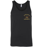 Marblehead, Est. 1629 with Oars - Unisex Tank Top (FRONT LEFT & BACK PRINT) - by Canvas