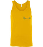 Devereux Beach, Marblehead v3 - Unisex Tank Top (FRONT LEFT & BACK PRINT) by Canvas