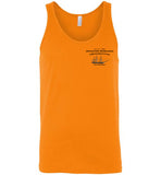 Constitution - Marblehead - Unisex Tank Top (FRONT LEFT & BACK PRINT) - by Canvas