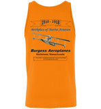 Birthplace of Marine Aviation - Marblehead - Unisex Tank Top (FRONT LEFT & BACK PRINT) - by Canvas