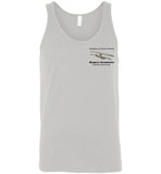 Birthplace of Marine Aviation - Marblehead - Unisex Tank Top (FRONT LEFT & BACK PRINT) - by Canvas