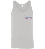 Devereux Beach, Marblehead v4 - Unisex Tank Top (FRONT LEFT & BACK PRINT) by Canvas