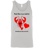 Real Men Love Lobster, Marblehead - Unisex Tank Top - by Canvas