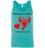 Real Women Love Lobster, Marblehead - Unisex Tank Top - by Canvas