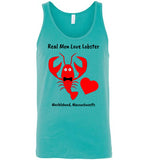 Real Men Love Lobster, Marblehead - Unisex Tank Top - by Canvas