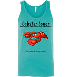 Lobster Lover- What Happens in Marblehead, Stays in Marblehead - Unisex Tank Top - by Canvas