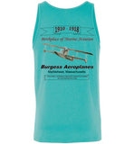 Birthplace of Marine Aviation - Marblehead - Unisex Tank Top (FRONT LEFT & BACK PRINT) - by Canvas