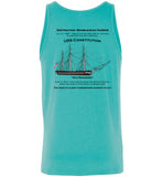 Constitution - Marblehead - Unisex Tank Top (FRONT LEFT & BACK PRINT) - by Canvas