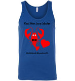 Real Men Love Lobster, Marblehead - Unisex Tank Top - by Canvas