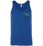 Birthplace of Marine Aviation - Marblehead - Unisex Tank Top (FRONT LEFT & BACK PRINT) - by Canvas