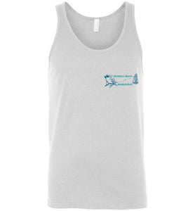 Devereux Beach, Marblehead v3 - Unisex Tank Top (FRONT LEFT & BACK PRINT) by Canvas