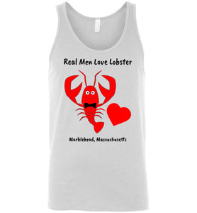 Real Men Love Lobster, Marblehead - Unisex Tank Top - by Canvas