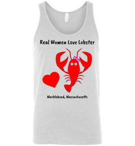 Real Women Love Lobster, Marblehead - Unisex Tank Top - by Canvas