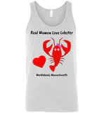 Real Women Love Lobster, Marblehead - Unisex Tank Top - by Canvas
