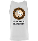 Don't Worry - Get Salty, Marblehead - Unisex Tank Top (FRONT LEFT & BACK PRINT) - By Canvas