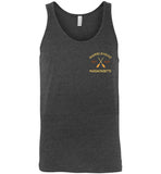 Marblehead, Est. 1629 with Oars - Unisex Tank Top (FRONT LEFT & BACK PRINT) - by Canvas