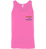 Devereux Beach, Marblehead v1 - Unisex Tank Top (FRONT LEFT & BACK PRINT) by Canvas