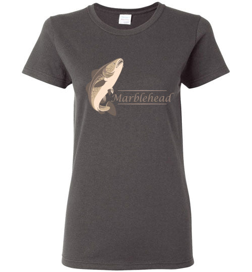 Marblehead Codfish Ladies T-Shirt - Gildan